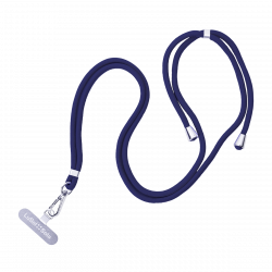 Crossbody Handy Lanyard mit Logo LuSol::Sola, blau