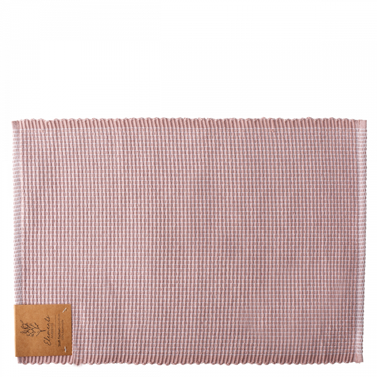 Stoff-Tischset 33 x 49 cm blush Elements Ambiente