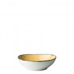 Bowl Organic 17 cm Sonnengelb - Gaya Atelier speckled